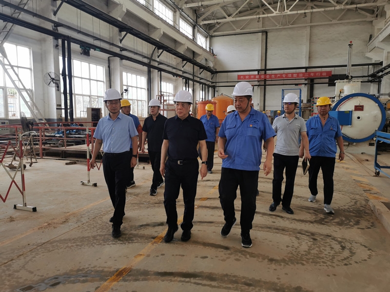 金辉赴泾河工业园标准热处理公司调研