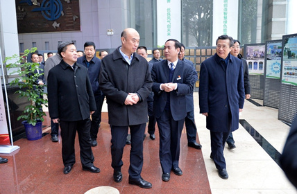 【陕鼓集团】陕西省委副书记、省长、省政府党组书记刘国中一行莅临陕鼓视察指导事情